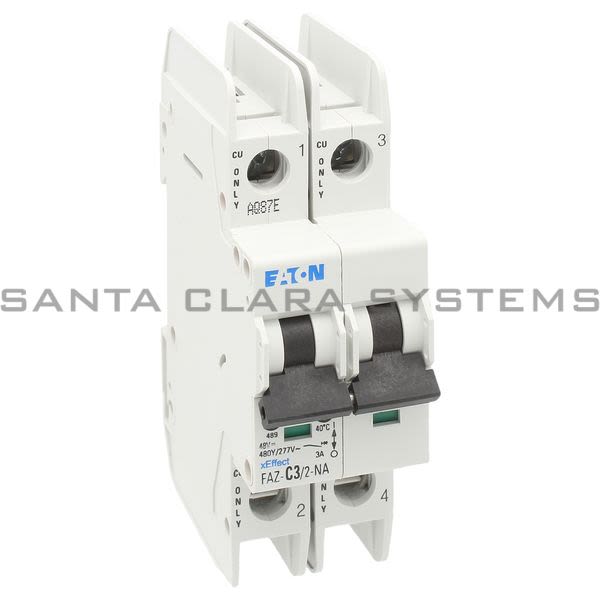 Moeller FAZ-C3/2-NA  Circuit Breaker Product Image