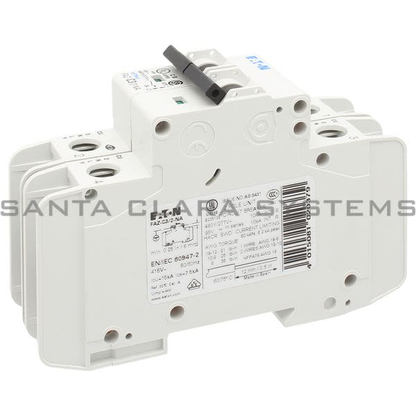 Moeller FAZ-C3/2-NA  Circuit Breaker Product Image