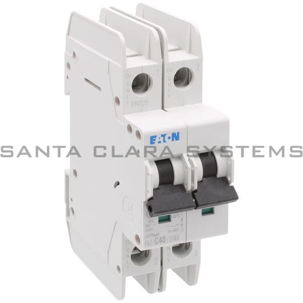 Moeller FAZ-C40-2-NA Circuit Breaker Product Image