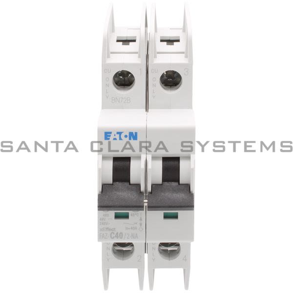 Moeller FAZ-C40-2-NA Circuit Breaker Product Image