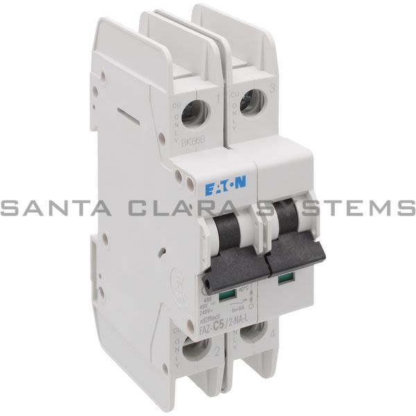Moeller FAZ-C5-2-NA-L Circuit Breaker Product Image