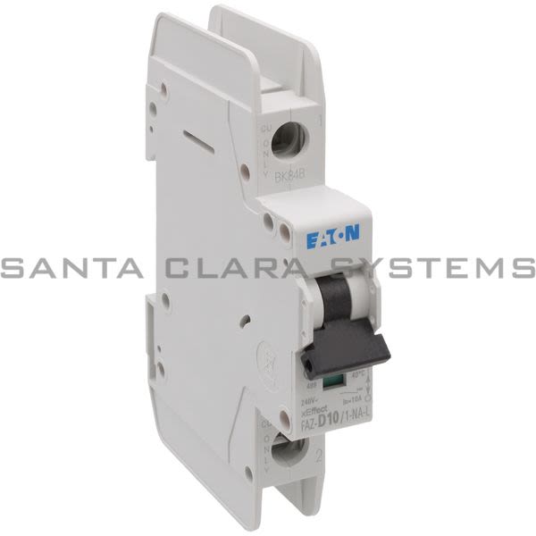Moeller FAZ-D10-1-NA-L Circuit Breaker Product Image
