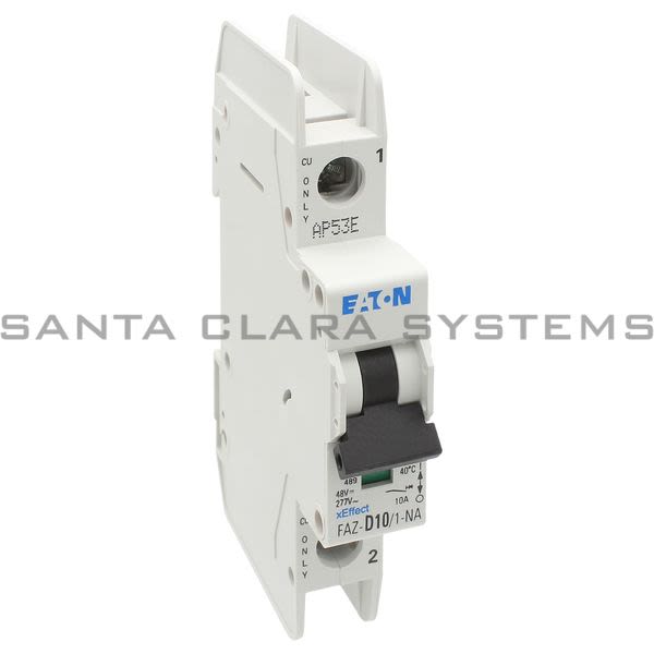 Moeller FAZ-D10-1-NA-SP Circuit Breaker Product Image