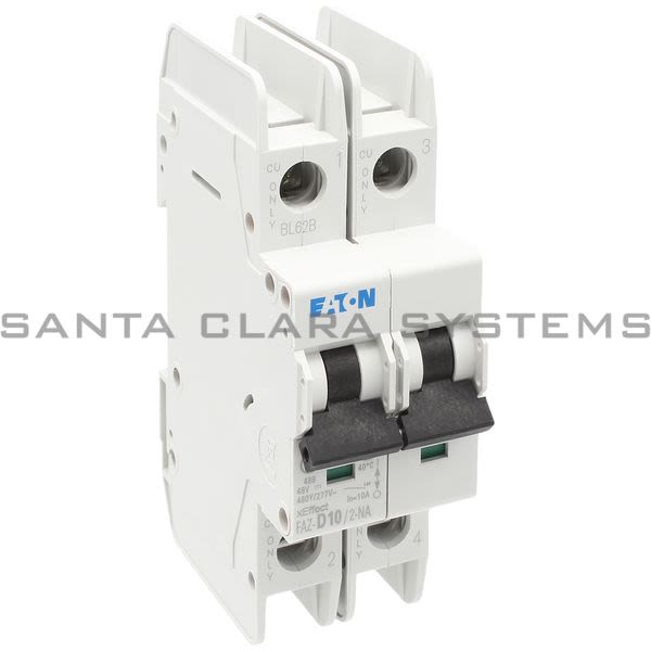 Moeller FAZ-D10-2-NA Circuit Breaker Product Image