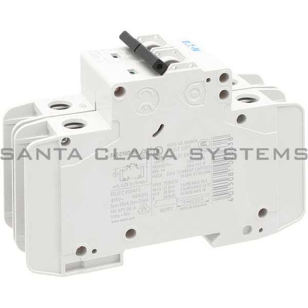 Moeller FAZ-D10-2-NA Circuit Breaker Product Image