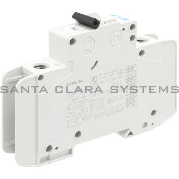 Moeller FAZ-D15-1-NA-SP Circuit Breaker Product Image