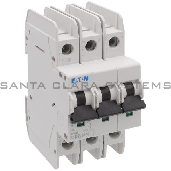 Moeller FAZ-D2-3-NA-L Circuit Breaker Product Image
