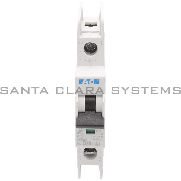 Moeller FAZ-D20-1-NA-SP Circuit Breaker Product Image