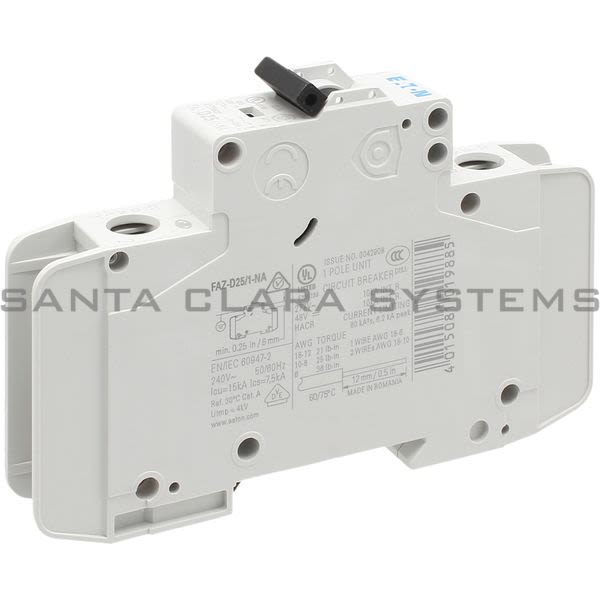 Moeller FAZ-D25-1-NA-SP Circuit Breaker Product Image
