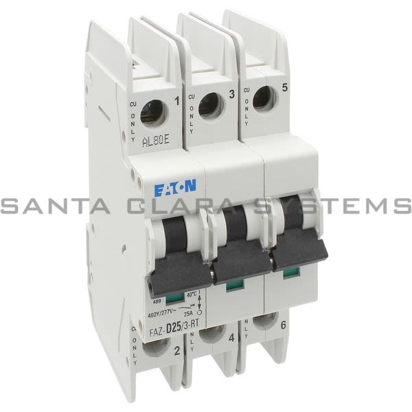 Moeller FAZ-D25-3-RT Circuit Breaker Product Image