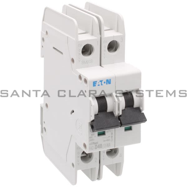 Moeller FAZ-D40-2-NA Circuit Breaker Product Image