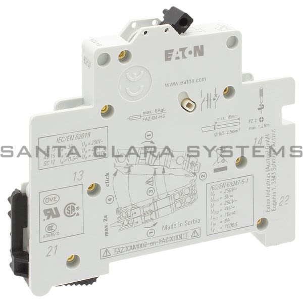 Moeller FAZ-XHIN11-SP Auxiliary Contact Product Image