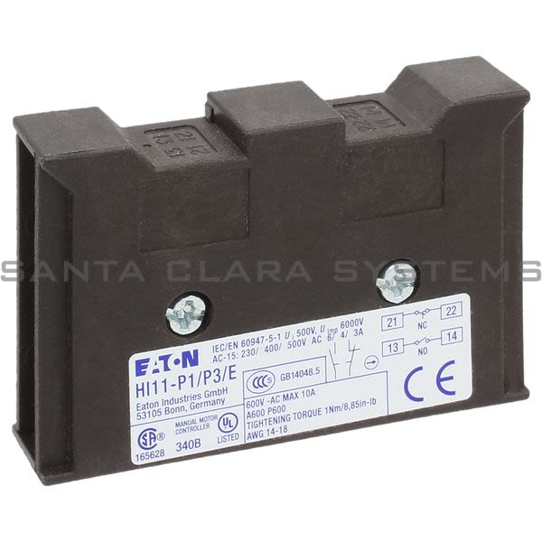 Moeller HI11-P1-P3E  Auxiliary Contact Product Image