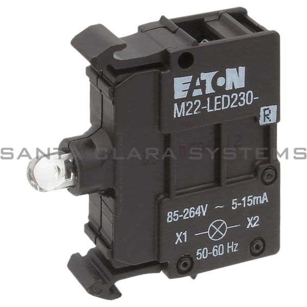 Moeller M22-LED230-R Contact Block With LED Red Product Image