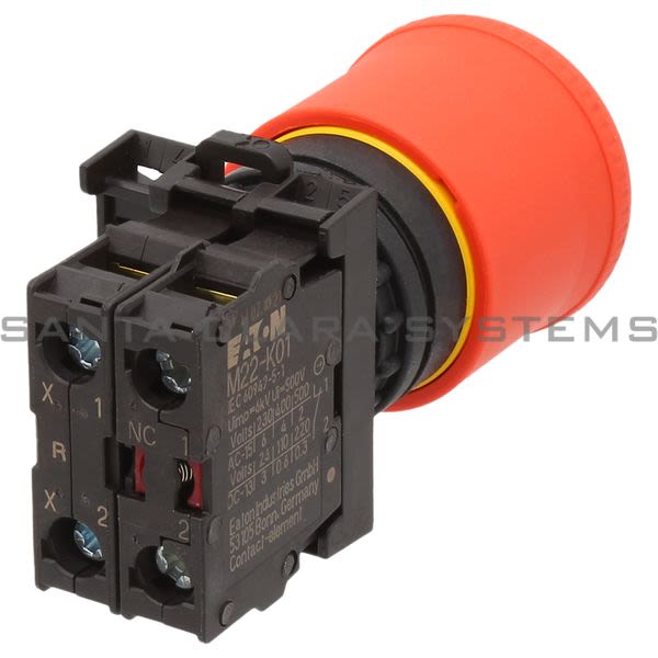 Moeller M22-PVLT-K01-230R Emergency Stop Actuator Product Image