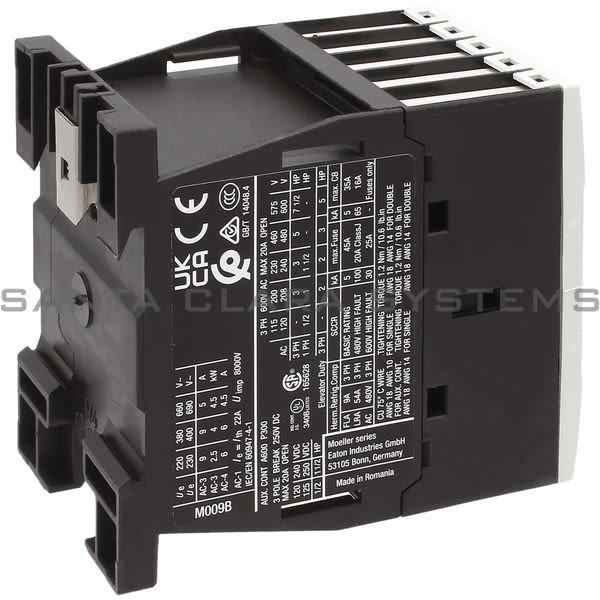 Moeller XTCE009B01A Contactor Product Image