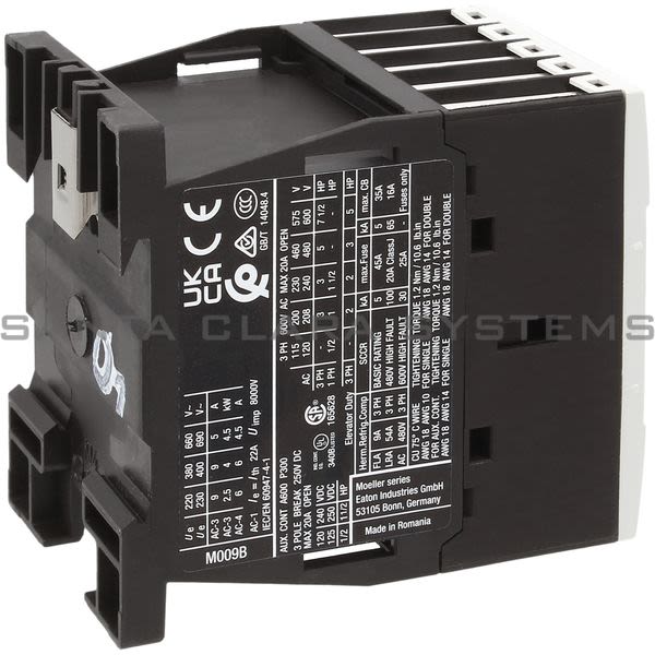 Moeller XTCE009B01TD Contactor Product Image