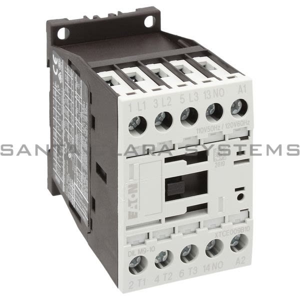 Moeller XTCE009B10A  Contactor 9-AMP 3-Pole Frame B | Eaton Product Image