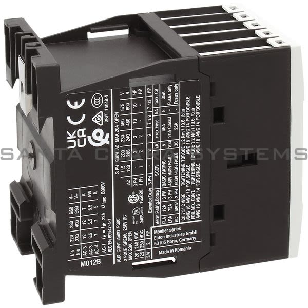 Moeller XTCE012B01TD Contactor Product Image
