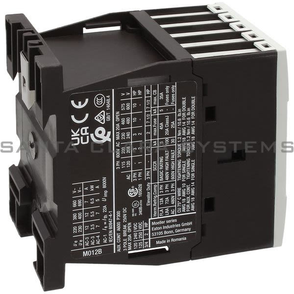 Moeller XTCE012B10B Contactor Product Image