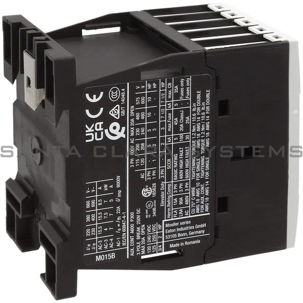 Moeller XTCE015B10TD  Contactor | Eaton Product Image