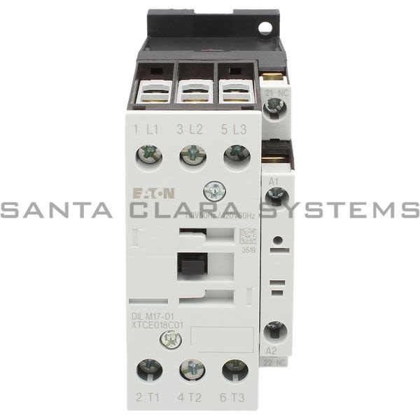 Moeller XTCE018C01A Contactor | DILM17-01 (110V50HZ,120V60HZ) Product Image