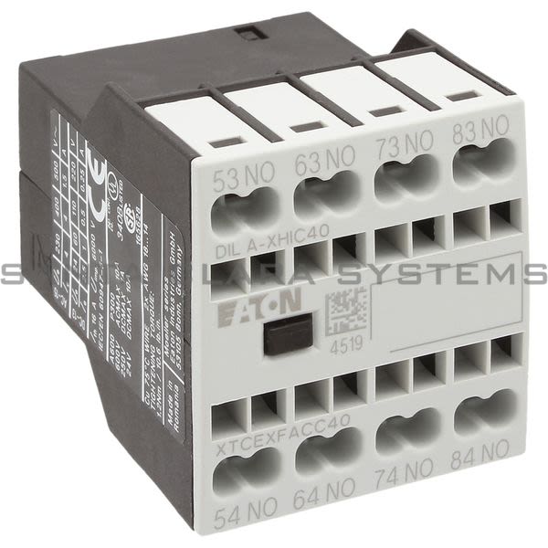 Moeller XTCEXFACC40 Auxiliary Contact Product Image