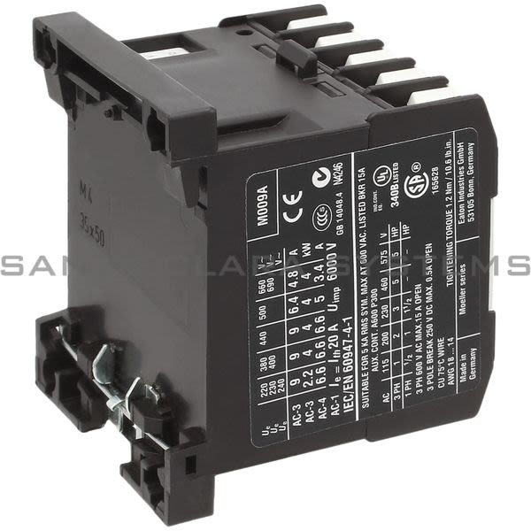 Moeller XTMC9A10CX CONTACTOR Product Image