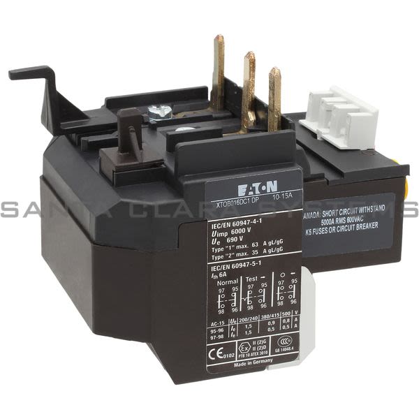 Moeller XTOB016DC1DP Overload Relay Product Image