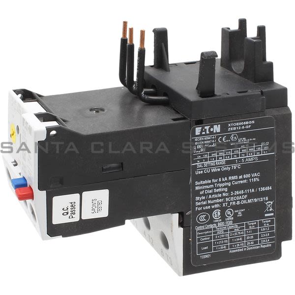 Moeller XTOE005BGS Overload Relay Product Image