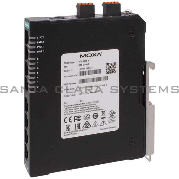 Moxa SDS-3008-T  Ethernet Switch Product Image