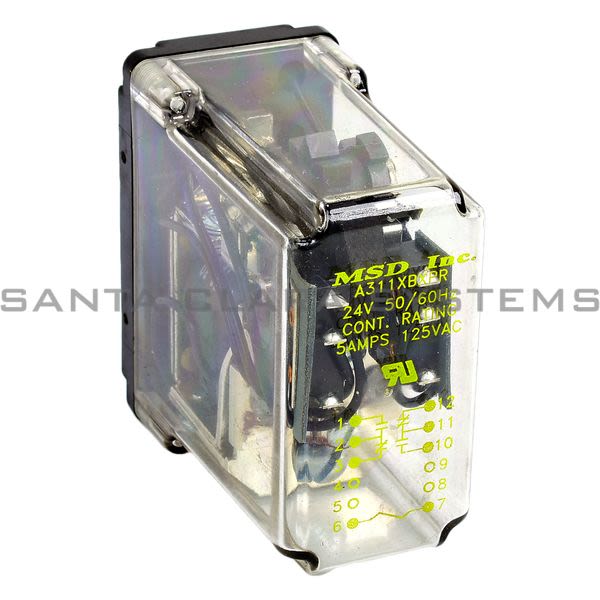 MSD A311XBXPR-24VDC  Relay Product Image