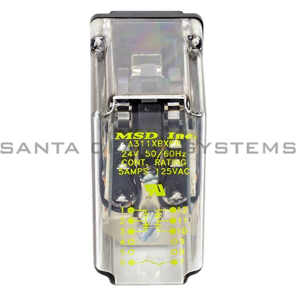 MSD A311XBXPR-24VDC  Relay Product Image