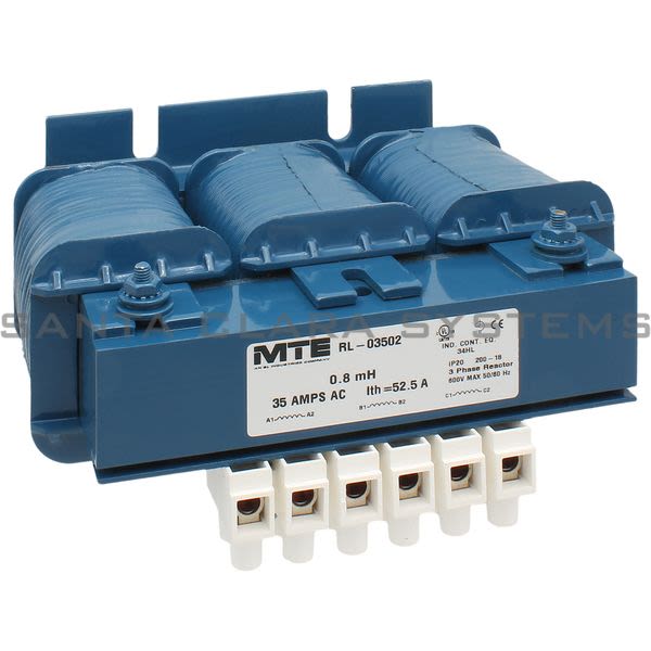 MTE Corporation RL-03502 Line Reactor | RL Series Product Image
