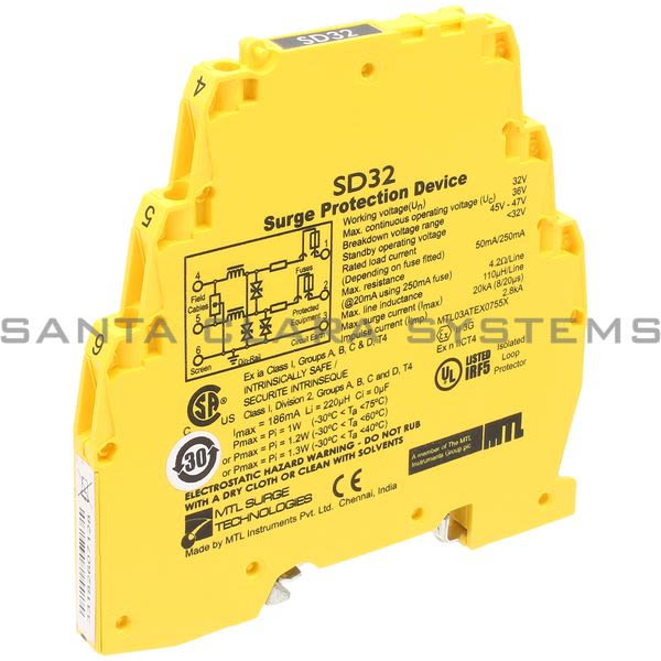 MTL SD32  Surge Protector Product Image