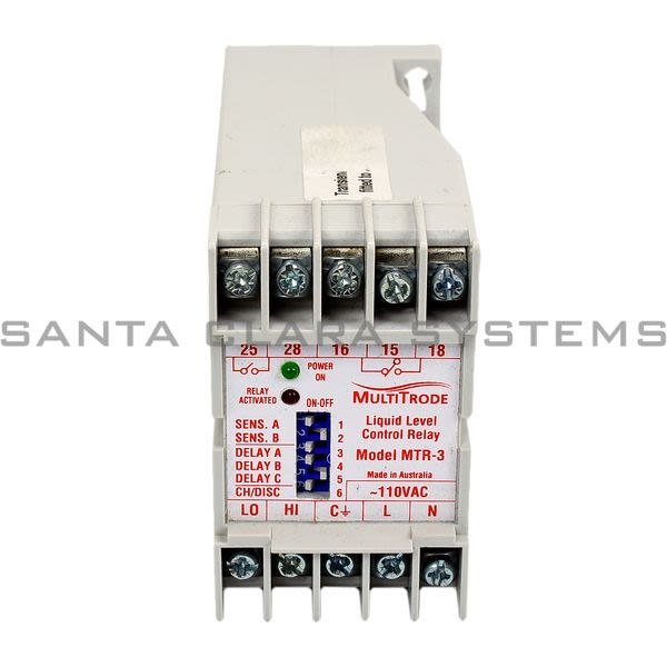 MultiTrode MTR-3 Liquid Level Control Relay Product Image