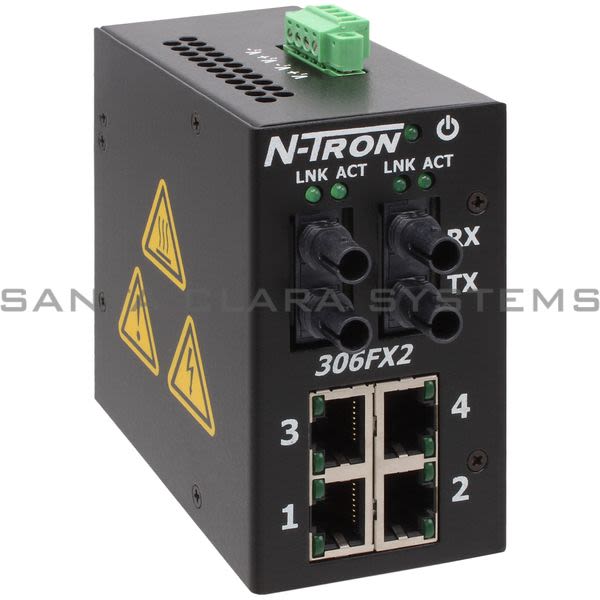 N-Tron 306FX2-ST Industrial Ethernet Switch Product Image