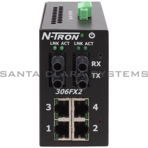 N-Tron 306FX2-ST Industrial Ethernet Switch Product Image
