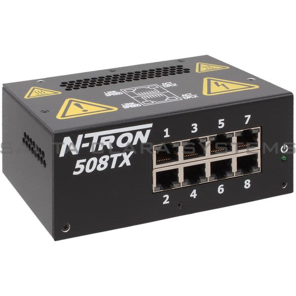N-Tron 508TX Industrial Ethernet Switch Product Image