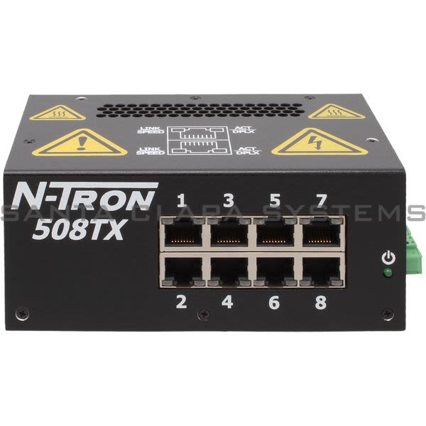 N-Tron 508TX Industrial Ethernet Switch Product Image