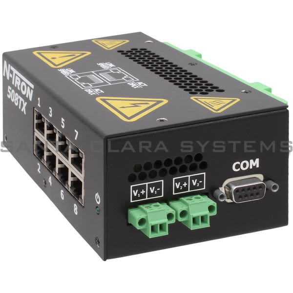 N-Tron 508TX Industrial Ethernet Switch Product Image