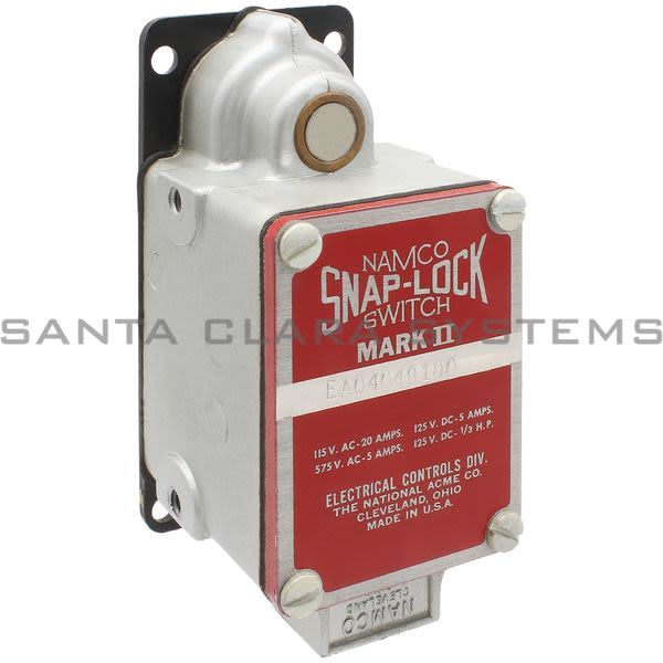 Namco EA040-49100 Snap-Lock Limit Switch
Same as D200G-NPB-R-220 Product Image