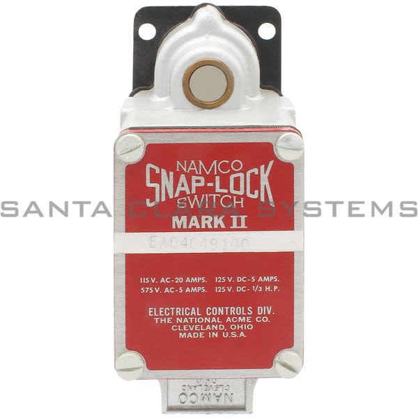 Namco EA040-49100 Snap-Lock Limit Switch
Same as D200G-NPB-R-220 Product Image