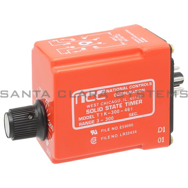 National Controls T1K-00300-461 Solid-State Time Delay Relay Product Image