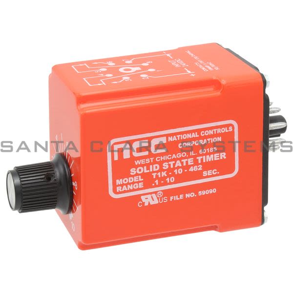 National Controls T1K-10-462  Time Delay Relay Product Image