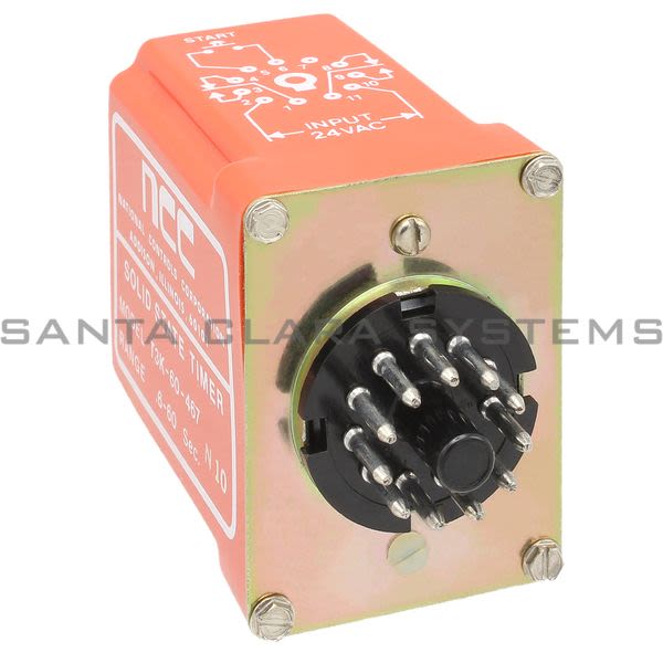 National Controls T3K-00060-467  Time Delay Relay Product Image