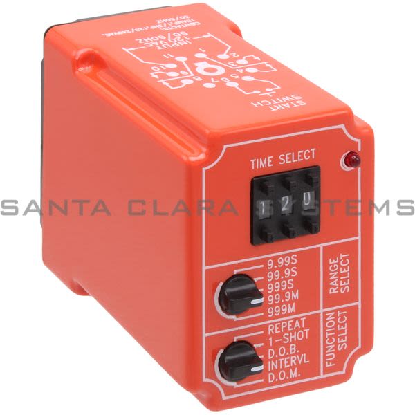 National Controls TMM-0999M-461-.50SEC-9999MIN-120VAC Timing Relay Product Image