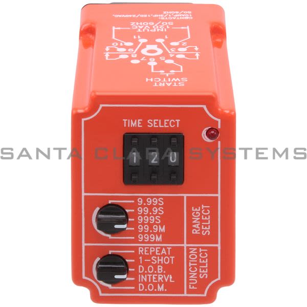National Controls TMM-0999M-461-.50SEC-9999MIN-120VAC Timing Relay Product Image