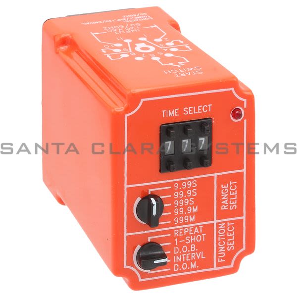 National Controls TMM-0999M-461-05-999 Timing Relay .05Sec.999Min. | TMM-0999M-461 120VAC Product Image