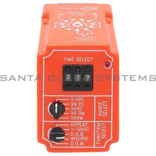National Controls TMM-0999M-461-05-999 Timing Relay .05Sec.999Min. | TMM-0999M-461 120VAC Product Image